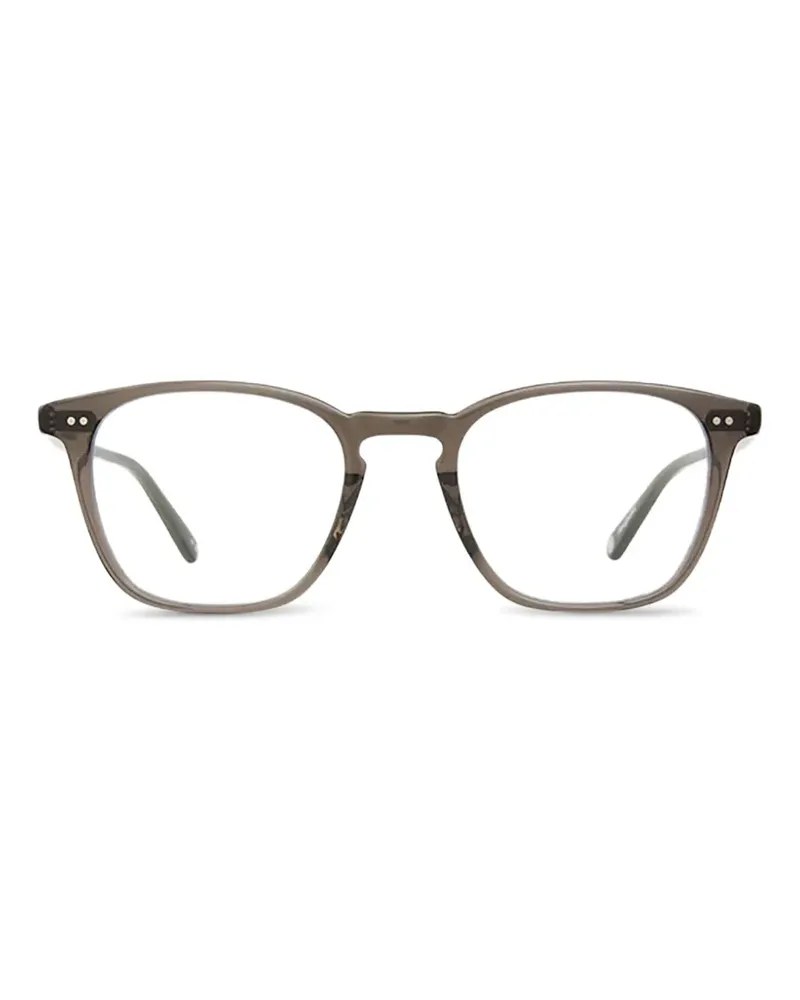 Garrett Leight Albright Brille mit eckigem Gestell - Grau Grau