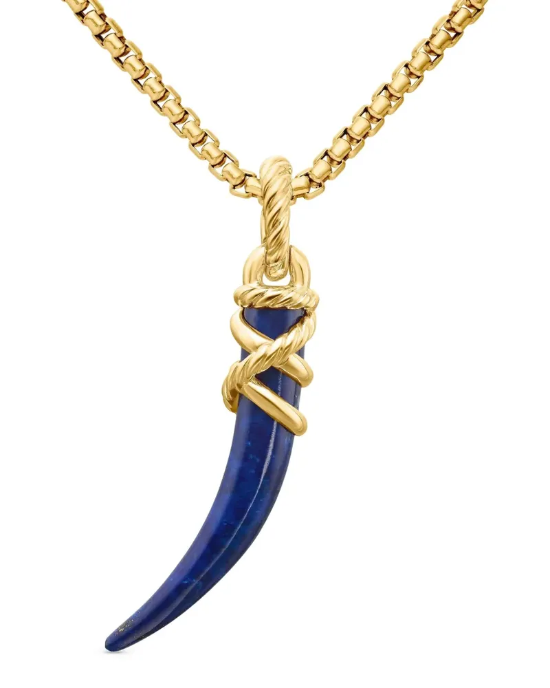 David Yurman 18kt Tusk Gelbgoldamulett 42mm Gold