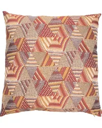 Missoni Home Geometrisch gemustertes Berkeley Kissen Rot