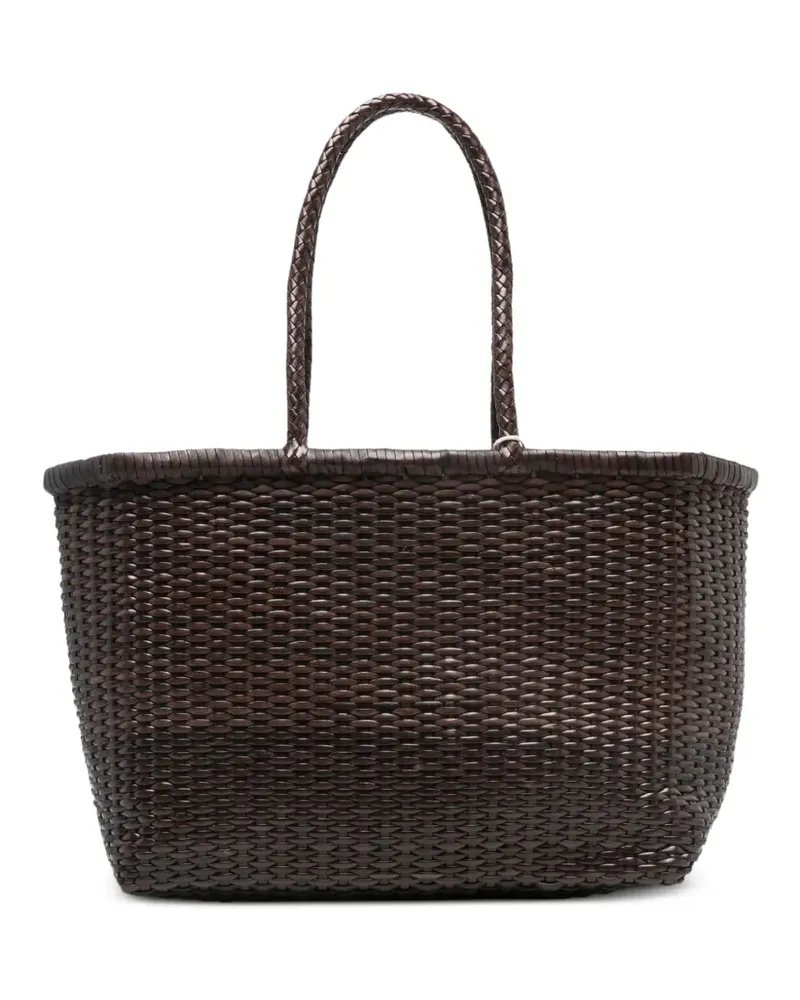 Dragon Diffusion Große B Weave Schultertasche - Braun Braun