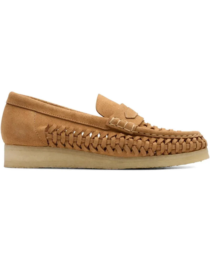 Clarks woven loafer - Braun Braun