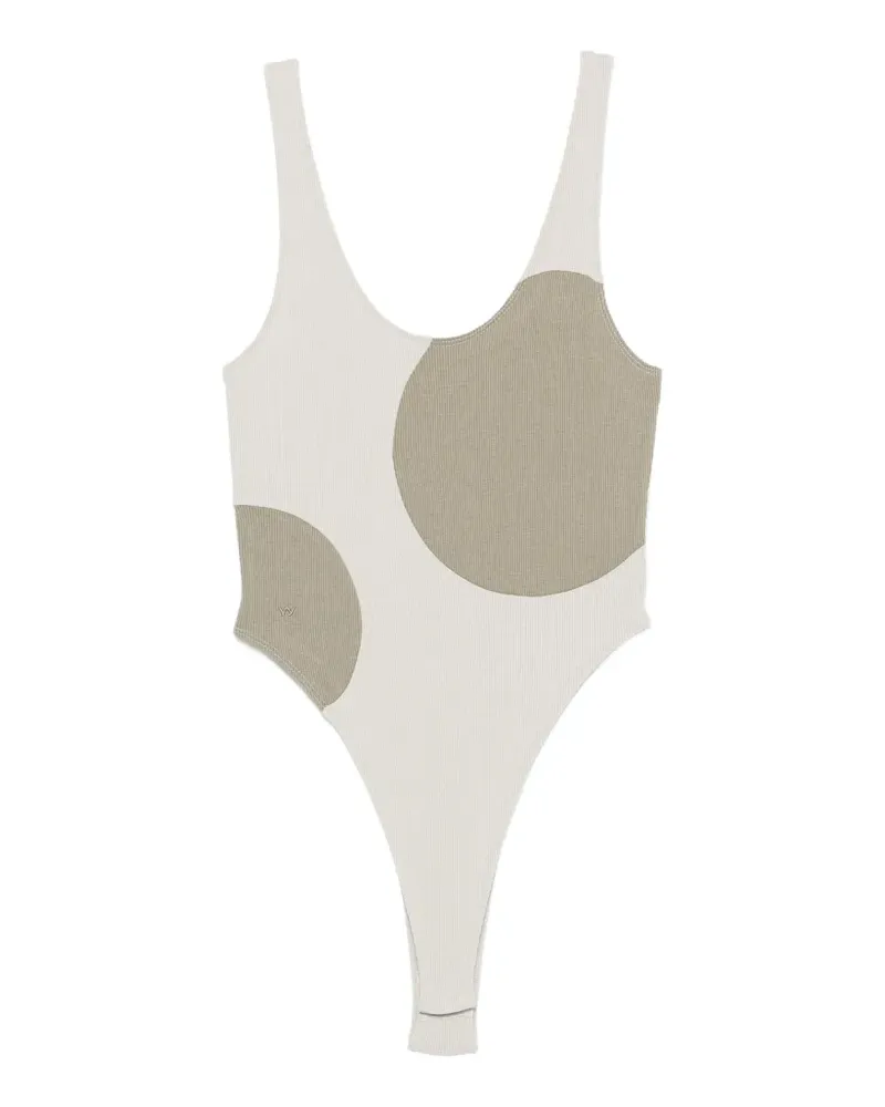 OPEN YY Dotty bodysuit - Nude Nude