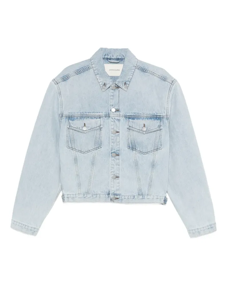 Entire Studios Shrunken pocket denim jacket - Blau Blau