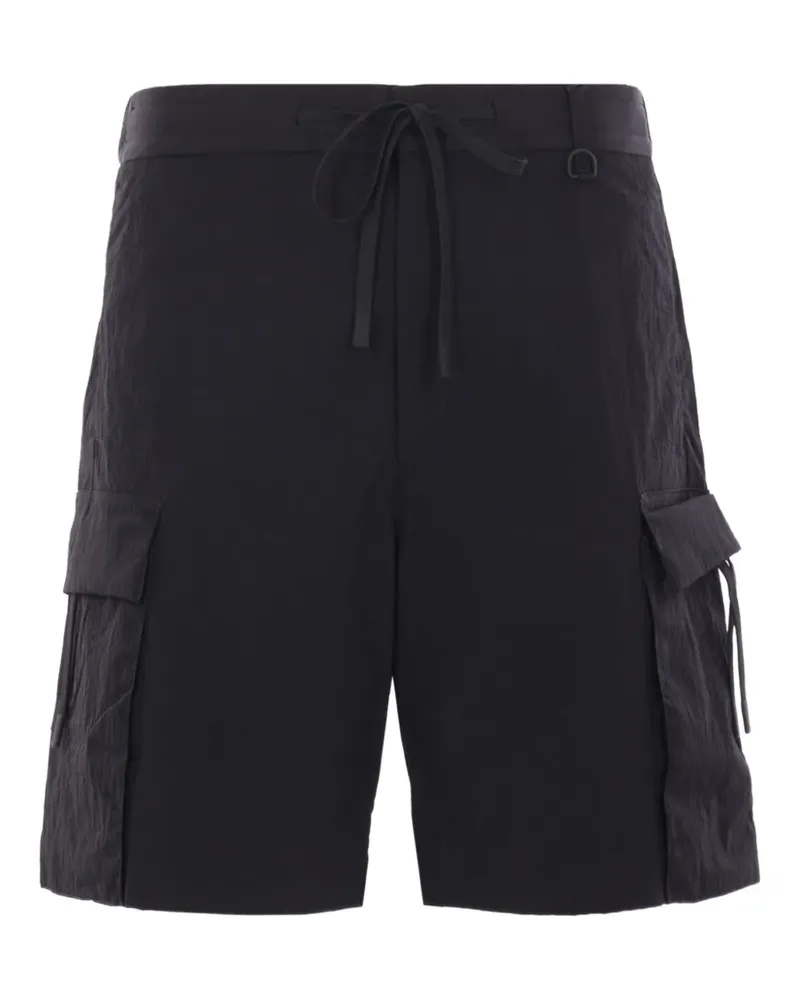 Herno Cargo-Shorts aus Funktionsstoff - Schwarz Schwarz