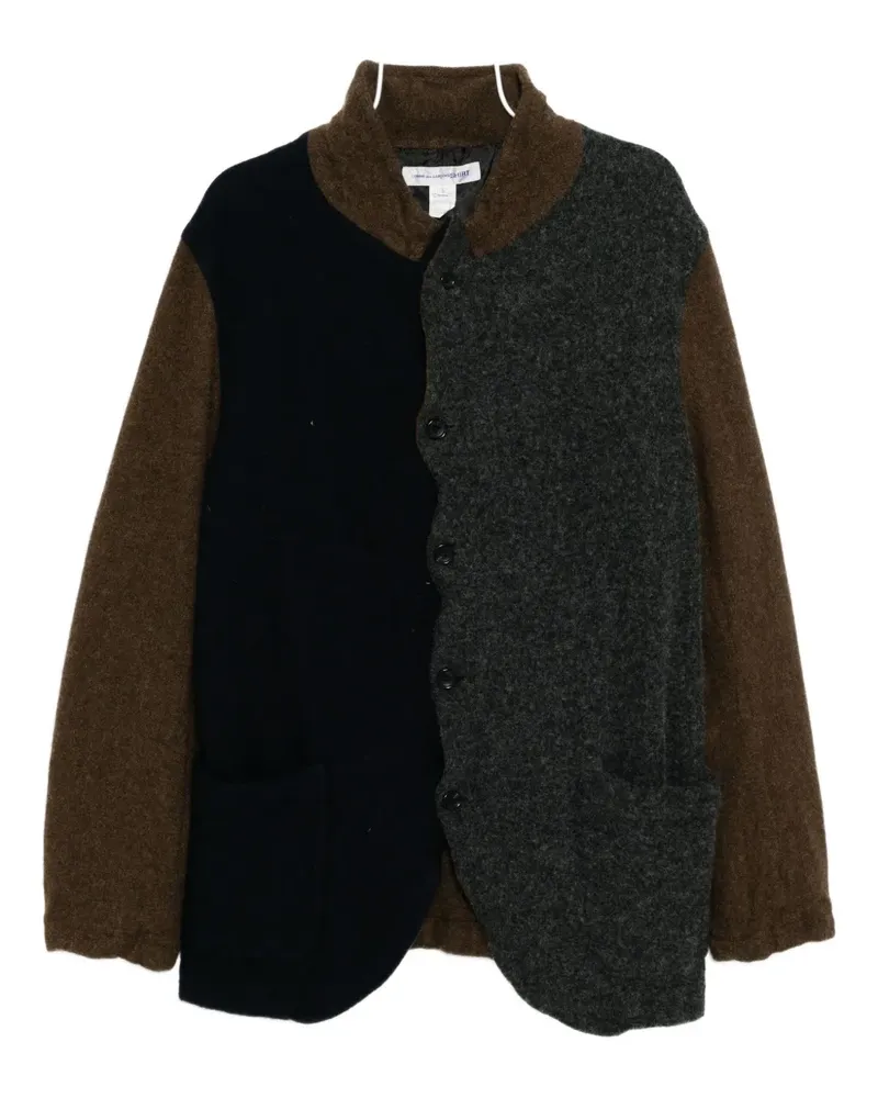 Comme des Garçons colour-patch jacket - Grau Grau