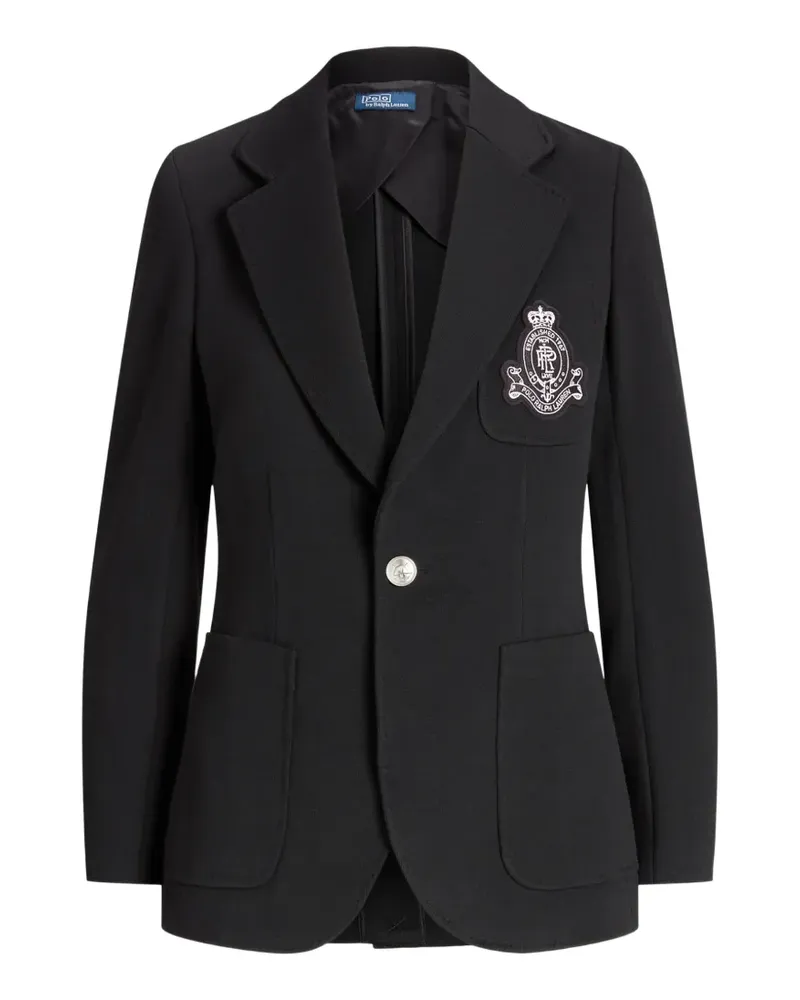 Ralph Lauren Sakko mit Logo-Applikation - Schwarz Schwarz