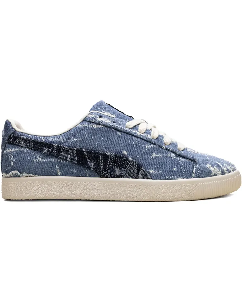 Puma Clyde "Faded Denim/Frosted Ivory" sneakers - Blau Blau