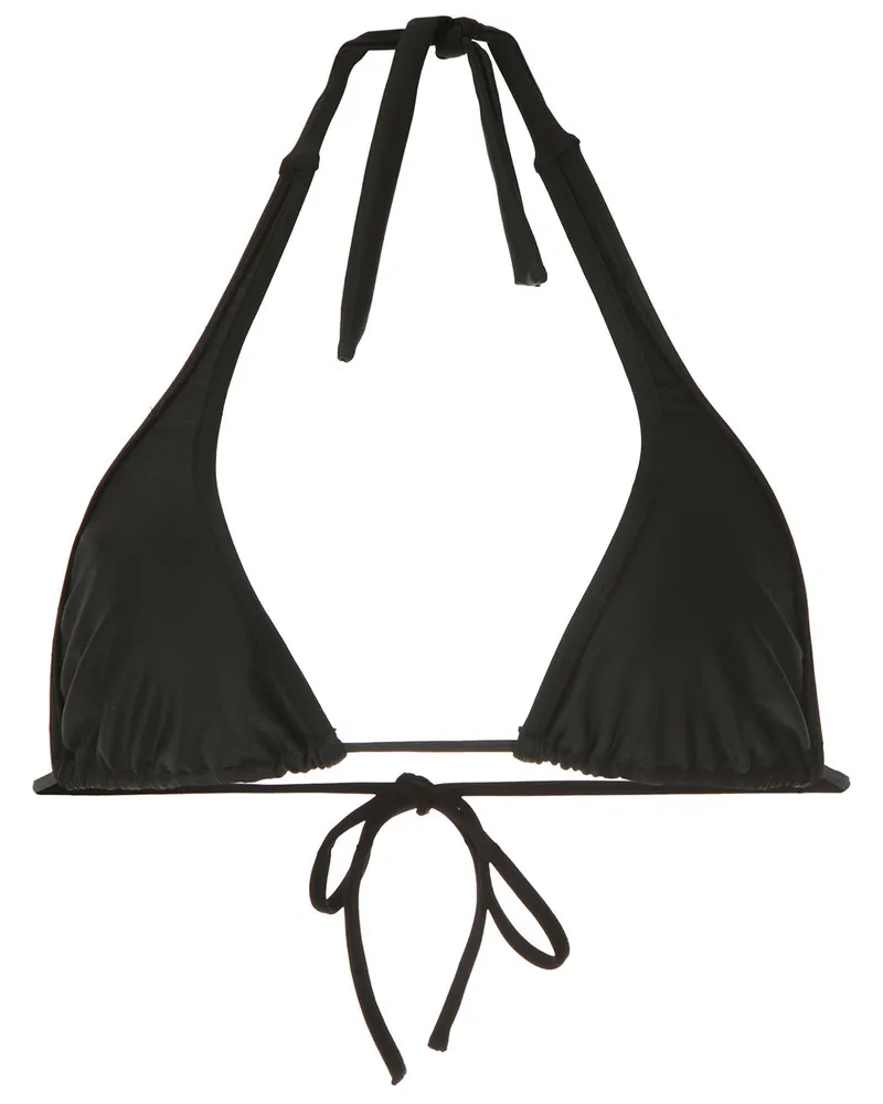 Gloria Coelho Triangel-Bikinioberteil - Schwarz Schwarz