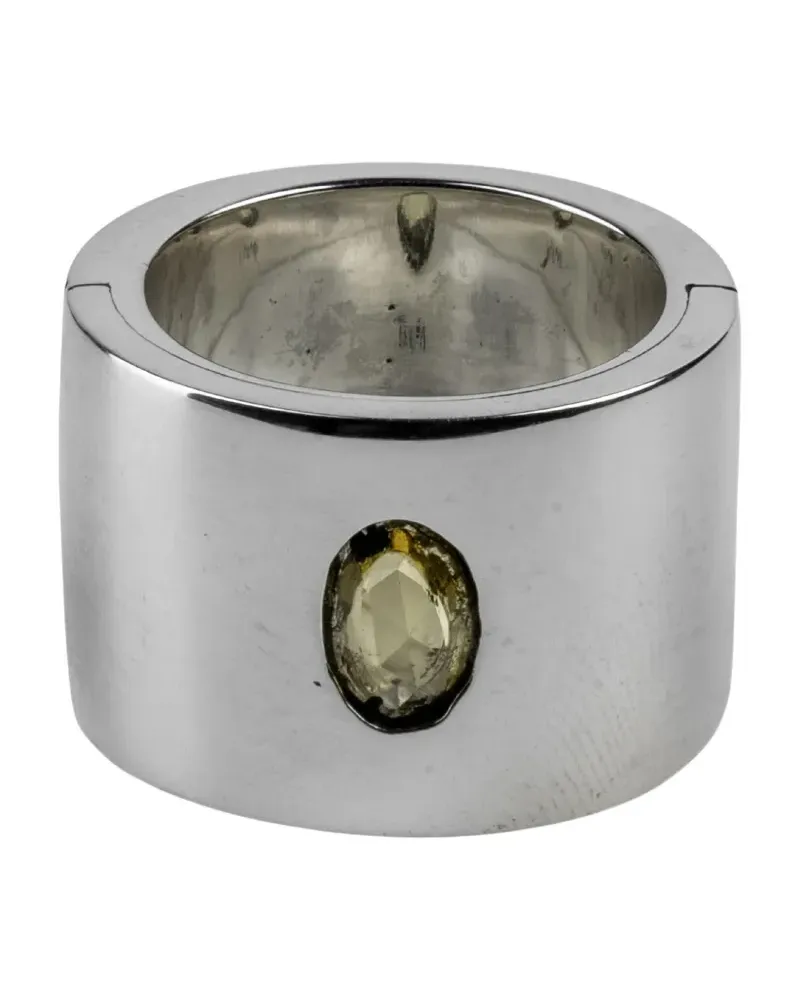 Parts Of Four Sistema Sterlingsilberring mit Saphir Silber