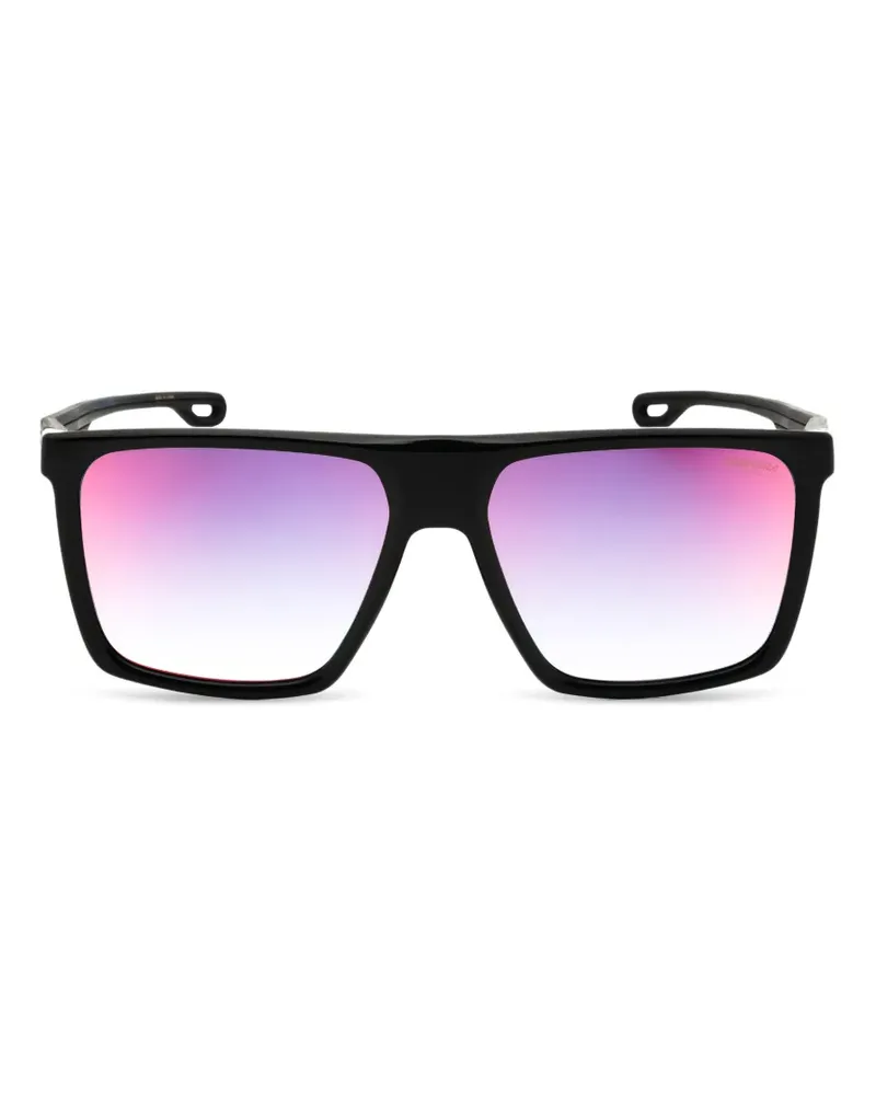 Carrera Brille mit eckigem Gestell - Schwarz Schwarz