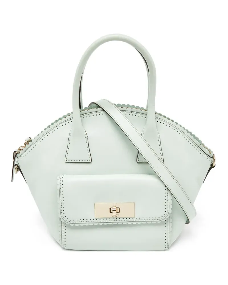 Kate Spade Pre-owned Tote Bag mit Wellensaum - Grün Grün