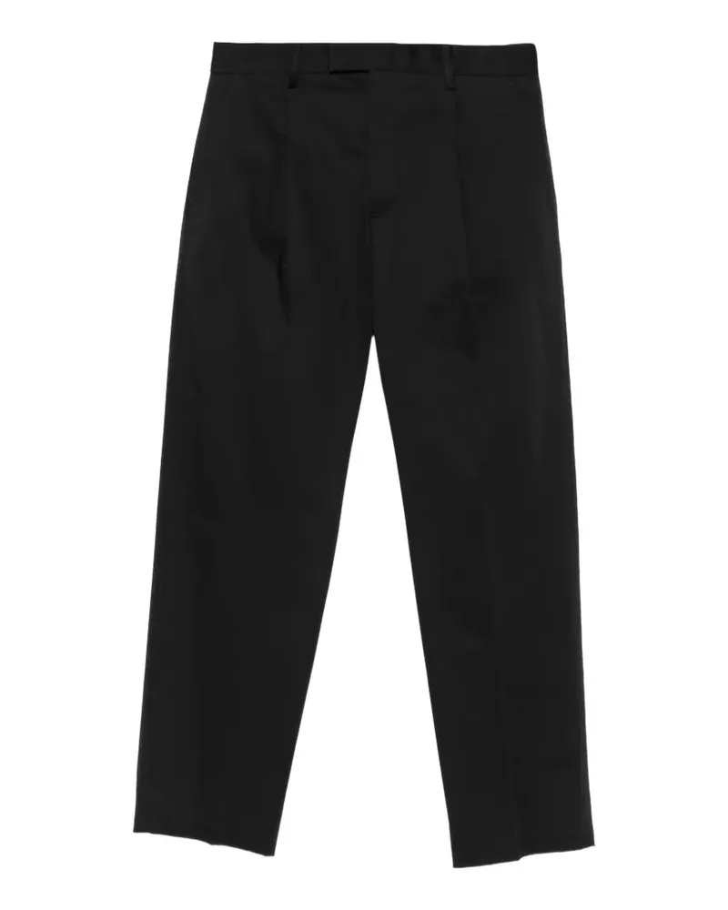 Low Brand Klassische Hose - Schwarz Schwarz