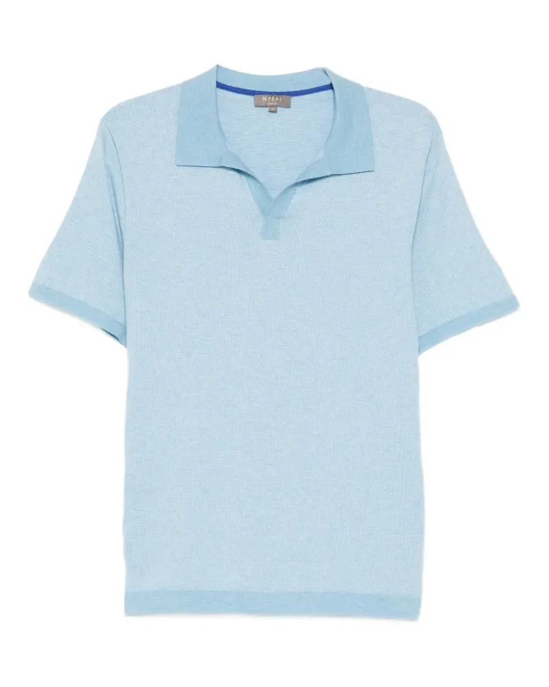 N.Peal Birdseye T-Shirt - Blau Blau