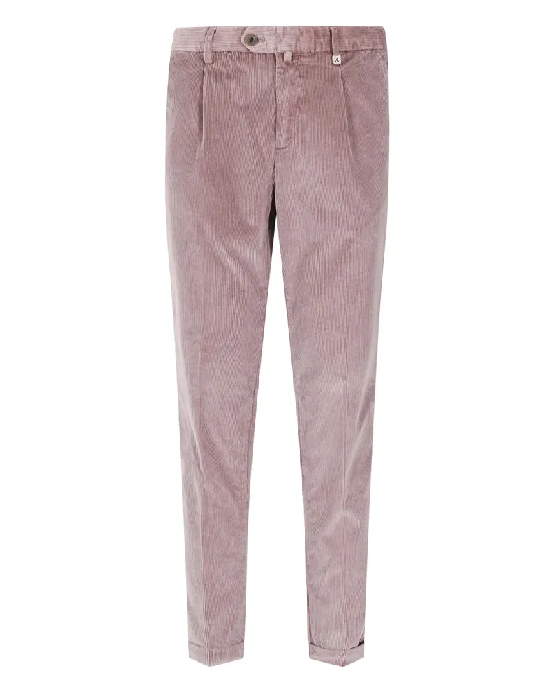 MYTHS corduroy pleated trousers - Rosa Rosa