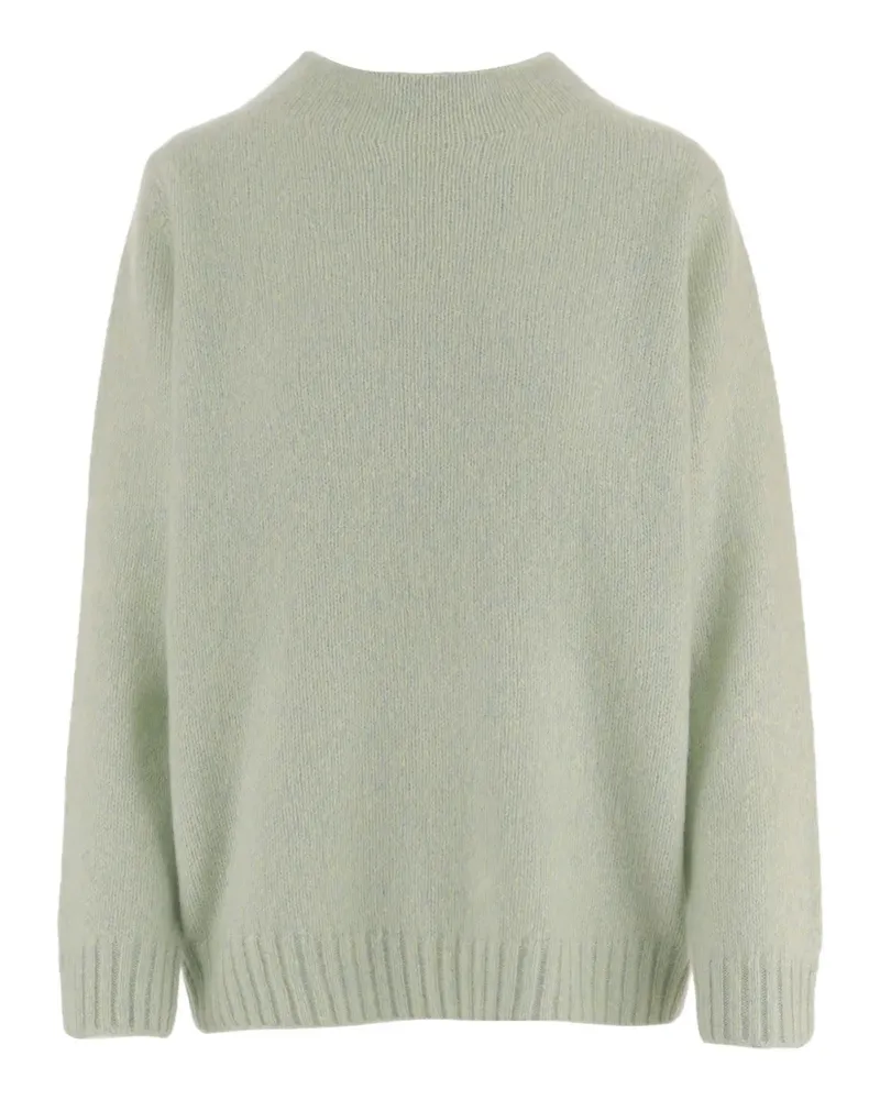 arch4 ribbed crew-neck sweater - Grün Grün