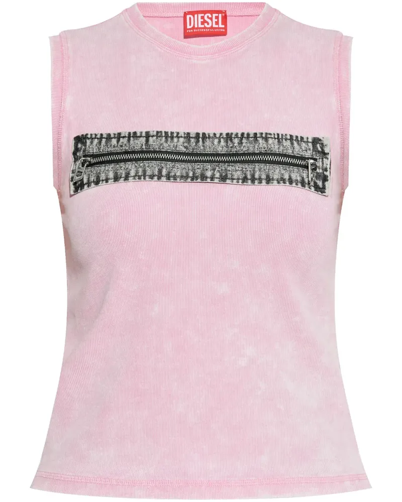 Diesel T-Arted Tanktop - Rosa Rosa