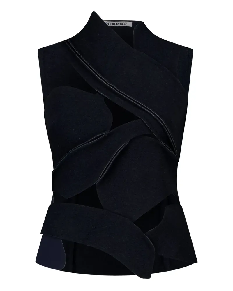 OTTOLINGER Filztop mit Cut-Out - Blau Blau