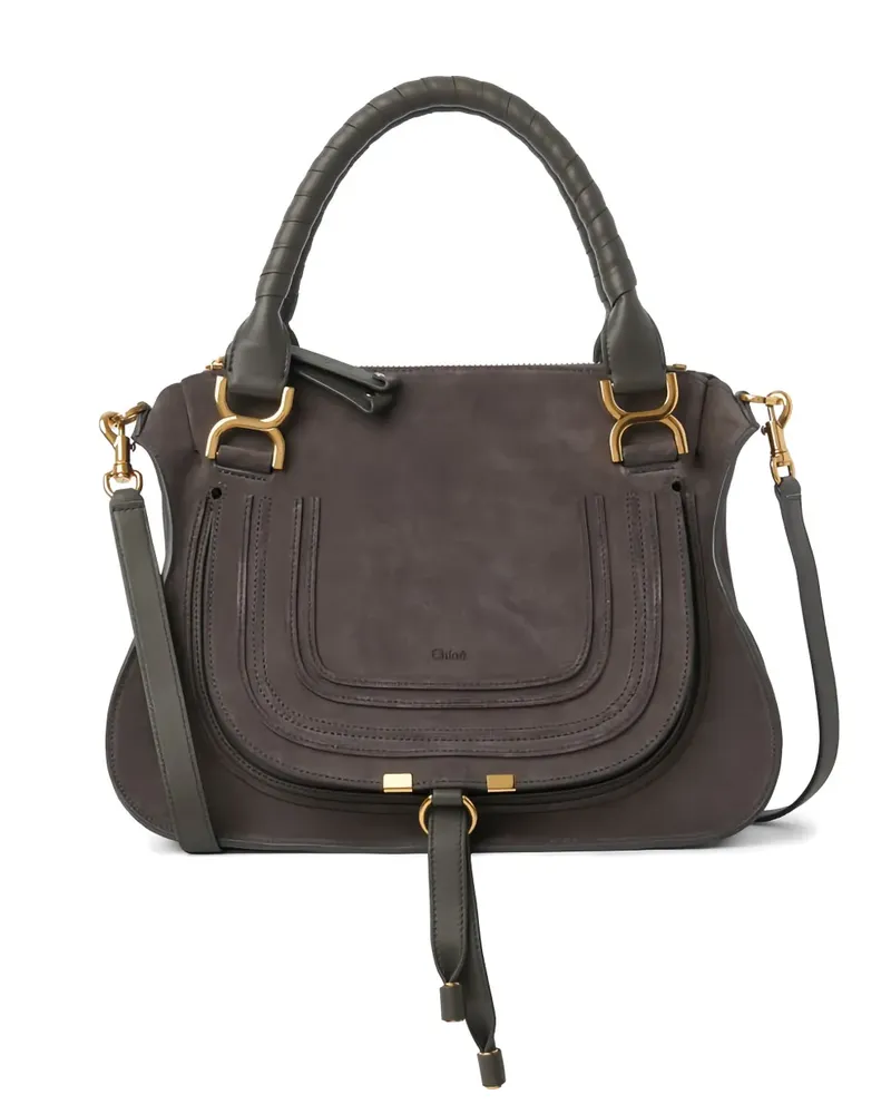 Chloé Marcie Tote Bag mit Quasten - Grau Grau