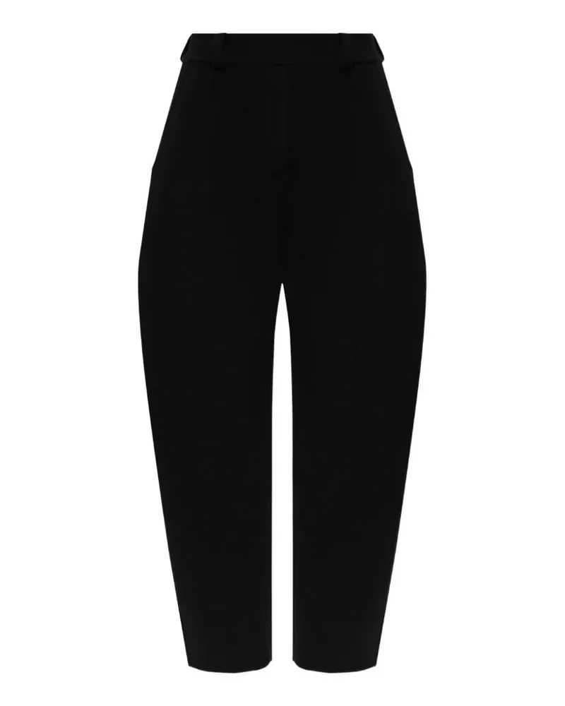 Lisa Yang Wrenda belt-loops trousers - Schwarz Schwarz