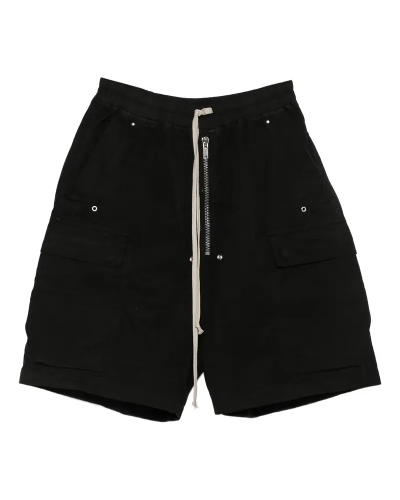 DRKSHDW by Rick Owens Cargobela Shorts mit Kordelzug - Schwarz Schwarz