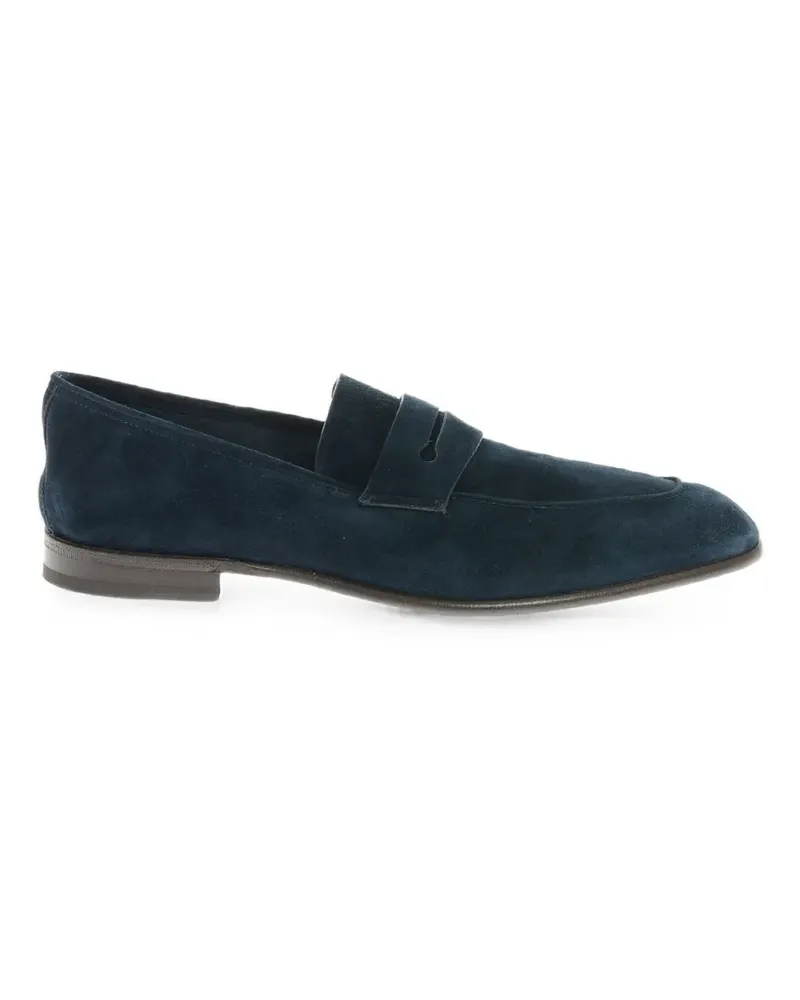 Ermenegildo Zegna L'Asola Loafer aus Wildleder - Blau Blau