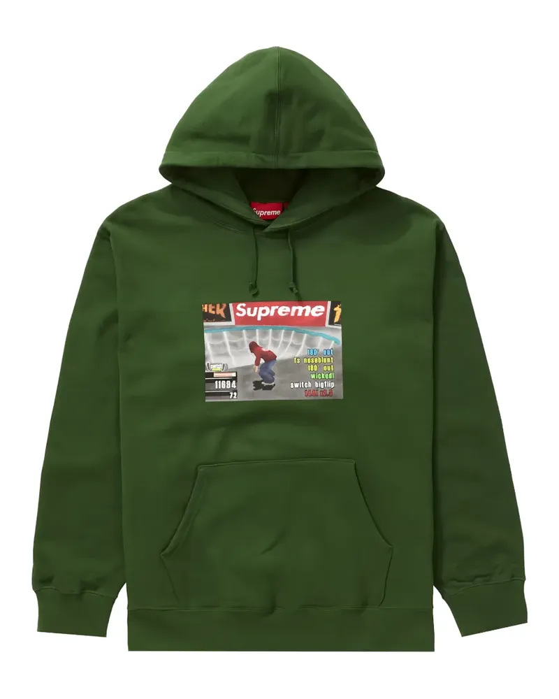 Supreme Being x Thrasher Hoodie mit grafischem Print - Grün Grün