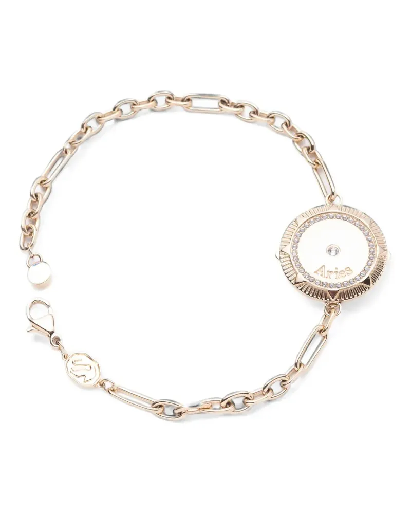 Swarovski Zodiac Aries Armband mit Kristallen - Gold Gold