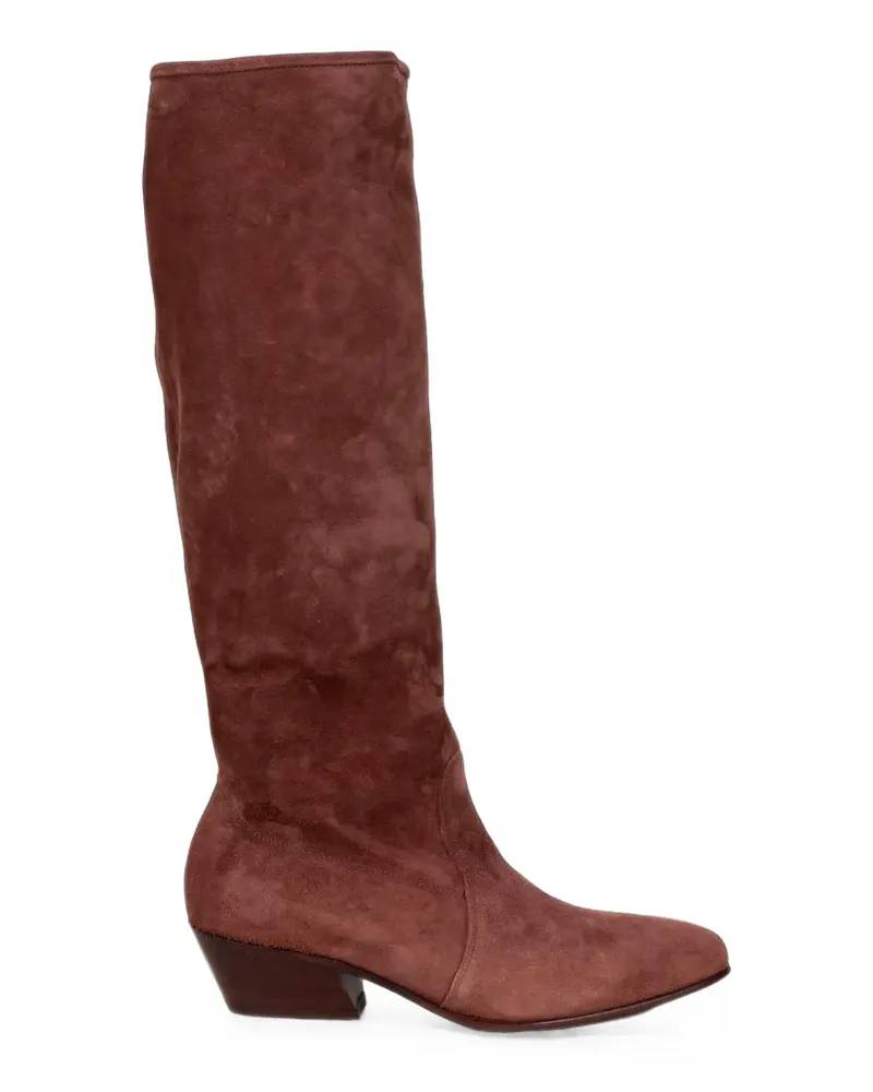 Pedro Garcia Bessie Stiefel aus Wildleder - Braun Braun