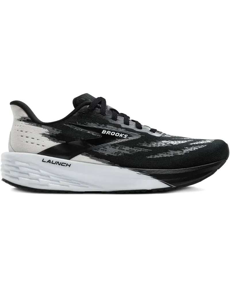 Brooks Launch 11 "White/Black" Sneakers - Weiß Weiß