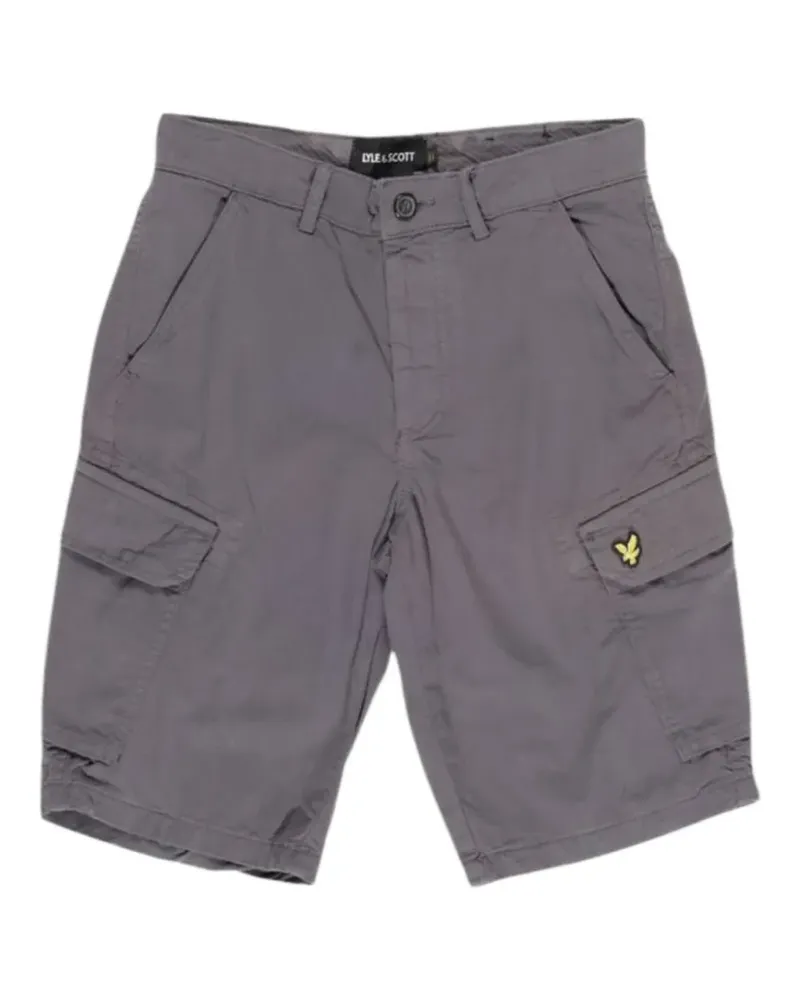 Lyle & Scott logo-patch cargo shorts - Grau Grau