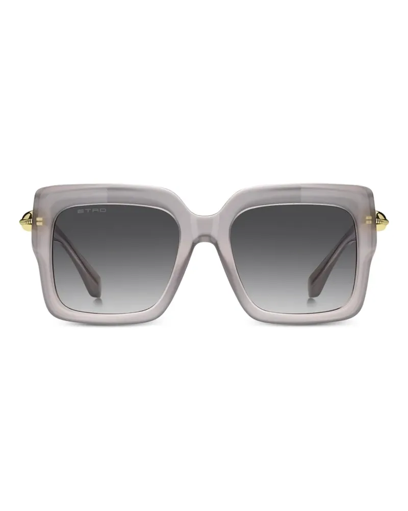Etro square-frame sunglasses - Grau Grau