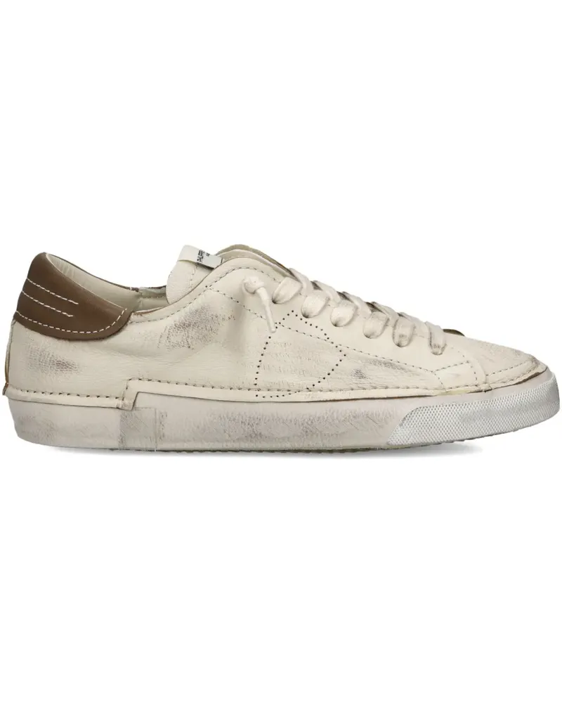 Philippe Model Sneakers mit Distressed-Optik - Nude Nude