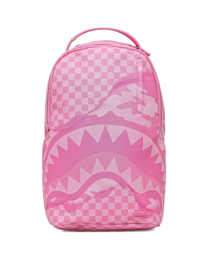 Sprayground checker-pattern backpack - Rosa Rosa