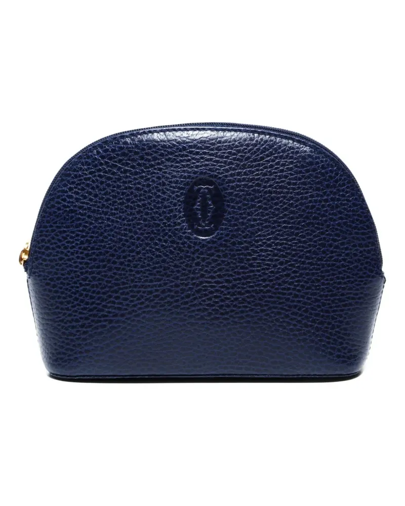 Cartier 1990-2000s Must de  Clutch - Blau Blau