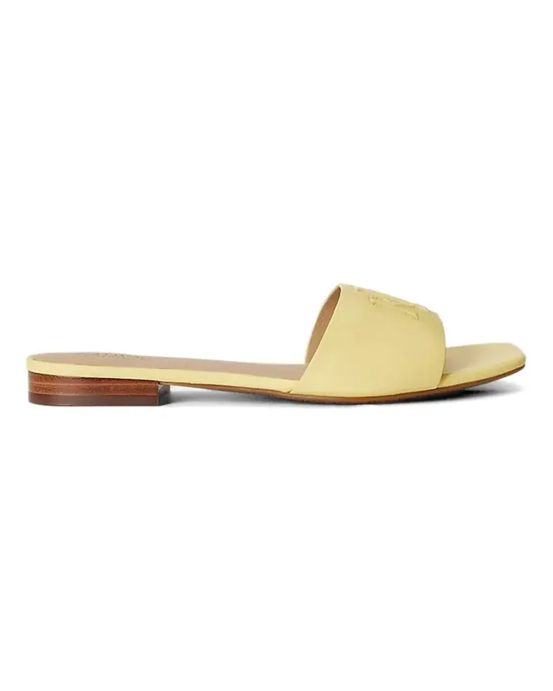 Ralph Lauren Everley nappa-leather sandals - Gelb Gelb
