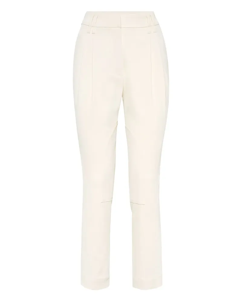 Brunello Cucinelli Equestrian Hose - Weiß Weiß