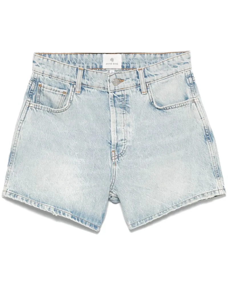 Anine Bing Klassische Jeans-Shorts - Blau Blau