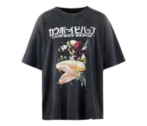 x Cowboy Bebop T-Shirt mit grafischem Print - Schwarz