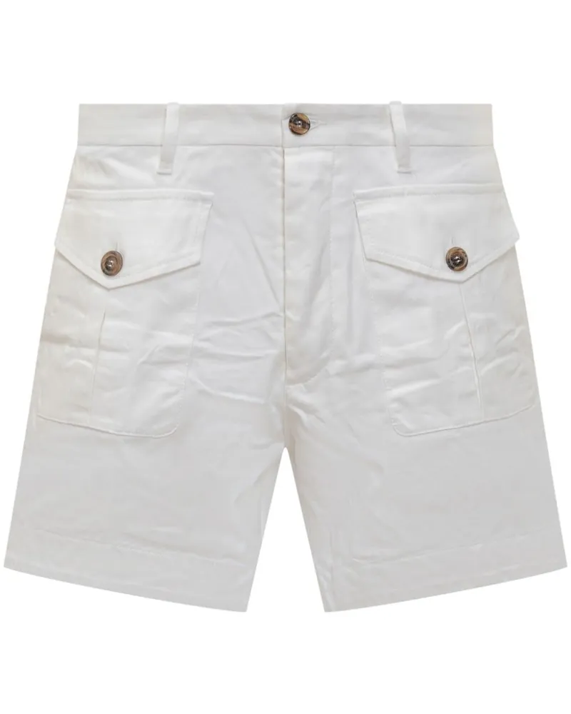 Dsquared2 Ranger Chino-Shorts - Weiß Weiß