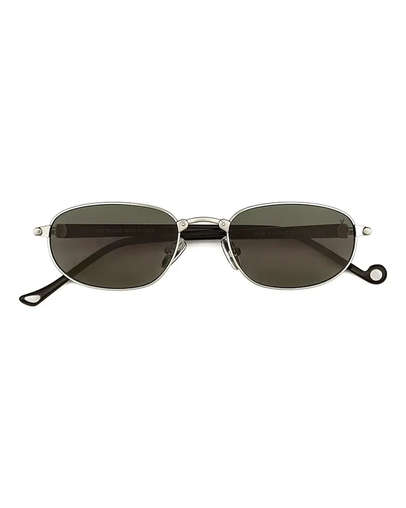 Eyepetizer Sonnenbrille mit geometrischem Gestell - Silber Silber