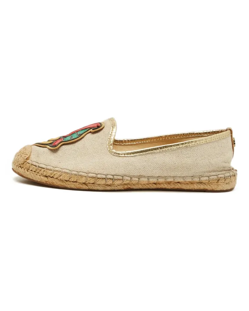 Tory Burch Espadrilles mit runde Kappe - Nude Nude