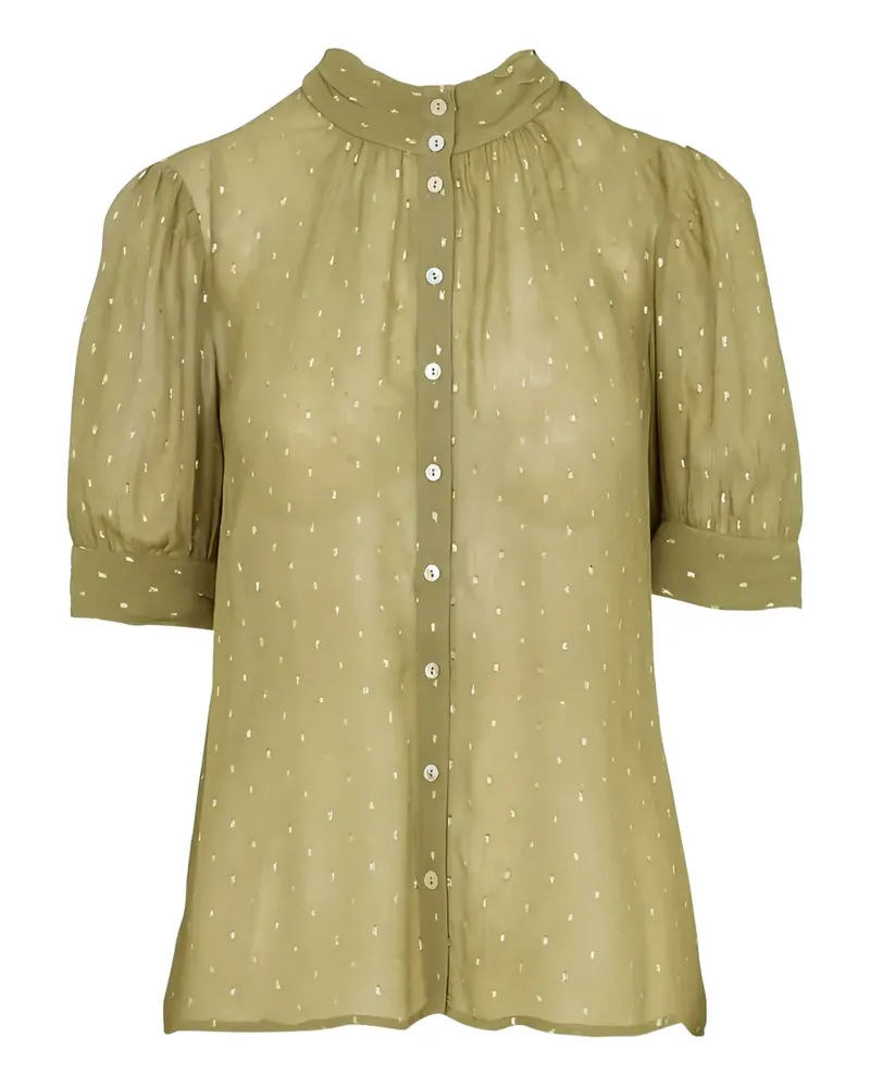 ba&sh Mimi buttoned blouse - Grün Grün