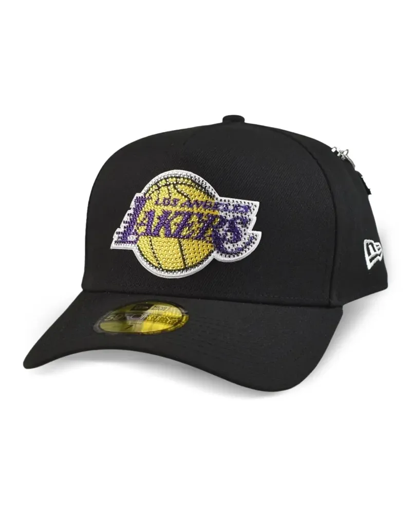New Era Los Angeles Lakers Baseballkappe - Schwarz Schwarz