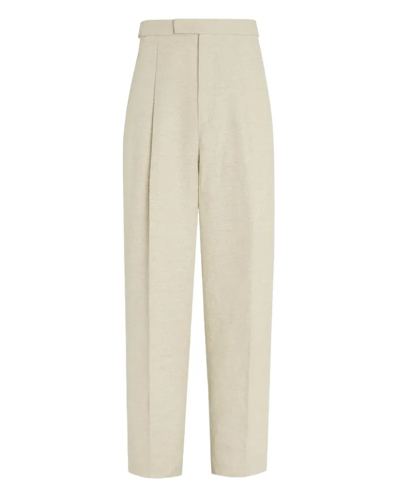Ermenegildo Zegna Hose mit weitem Bein - Nude Nude