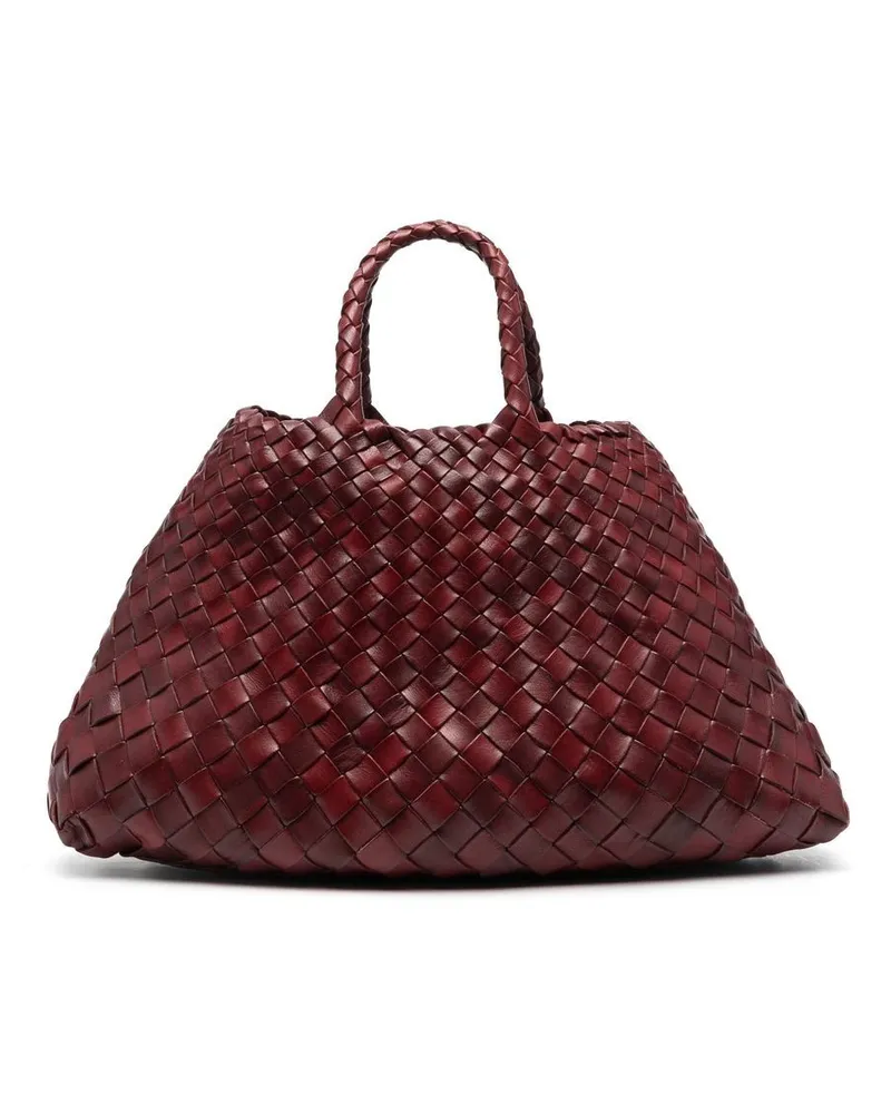 Dragon Diffusion Gewebte Schultertasche - Rot Rot