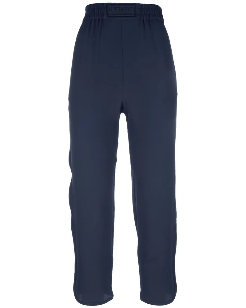 Iceberg Jogginghose mit Logo-Stickerei - Blau Blau