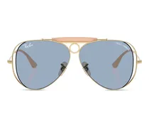 Sonnenbrille mit Steg - Gold