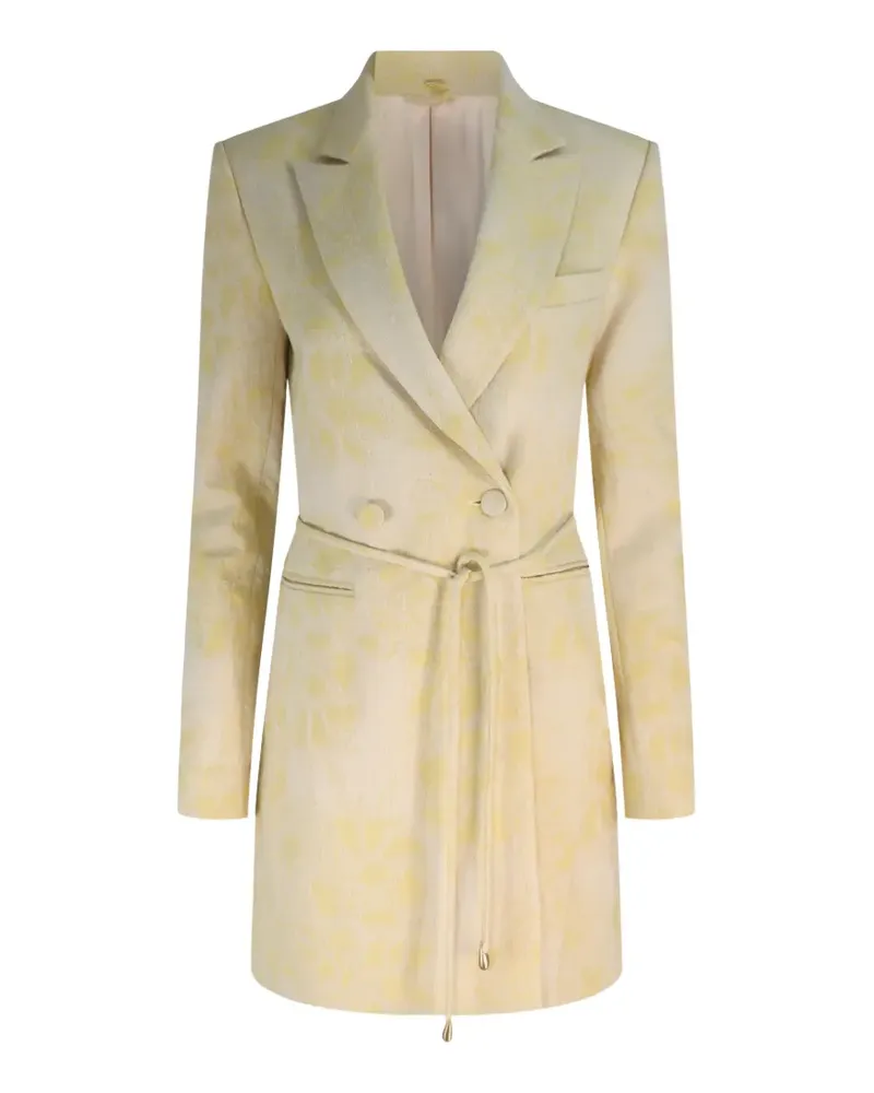 Cult Gaia Benney belted blazer - Gelb Gelb