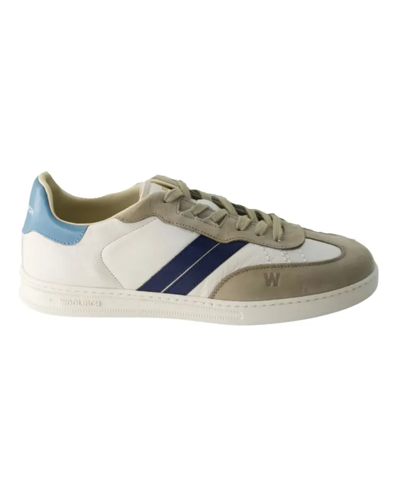 Woolrich stripe sneakers - Nude Nude