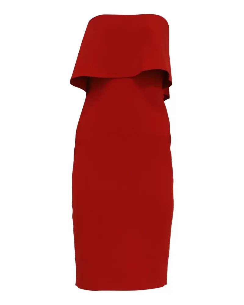 LIKELY Schulterfreies Driggs Kleid - Rot Rot